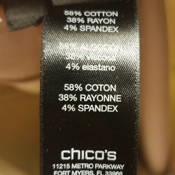Chico's So Slimming Bridgette Crop (size 00/4) - Picture 5 of 5